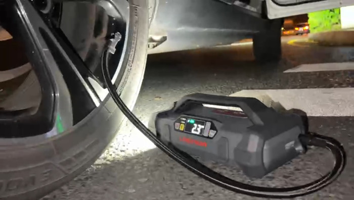 Lokithor便攜式無(wú)線車(chē)載充氣泵